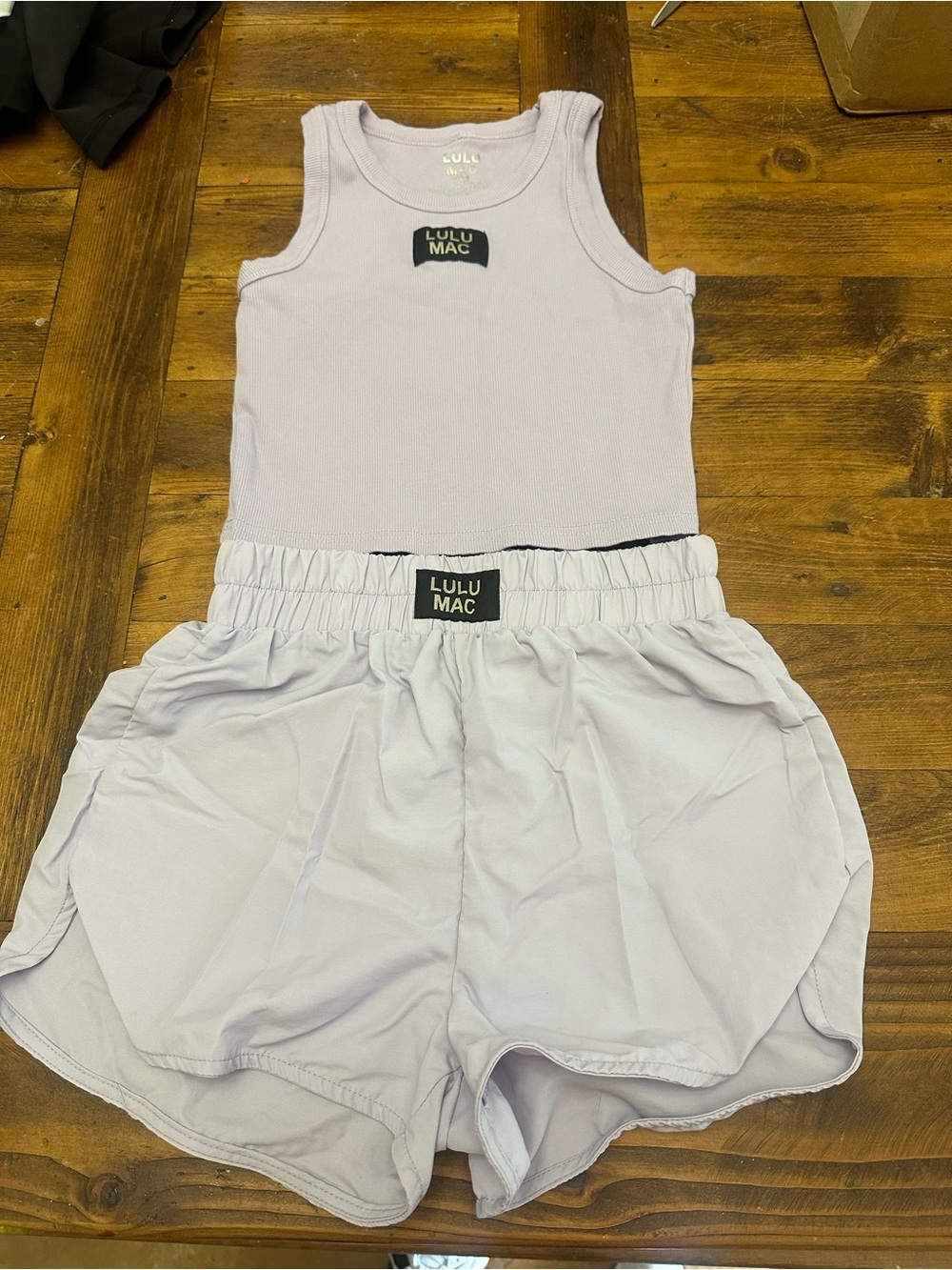 lululemon athletica Lavender Tank & Shorts Set for Kids